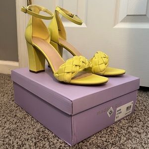 Madden girl lime green heels